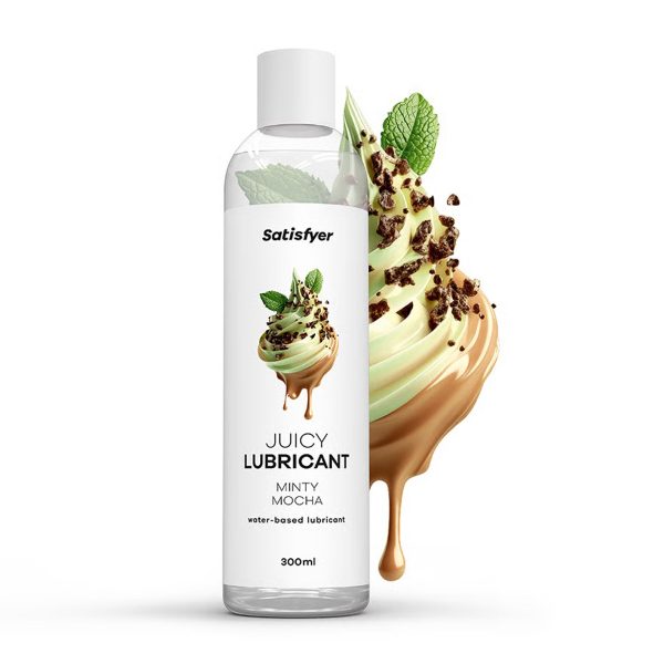 Лубрикант на водній основі Satisfyer Juicy Lubricant Minty Mocha water based 300 мл