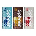 Мастурбатор Tenga Spinner DX 02 Bumps, з пружною стимулювальною спіраллю всередині, середній вплив