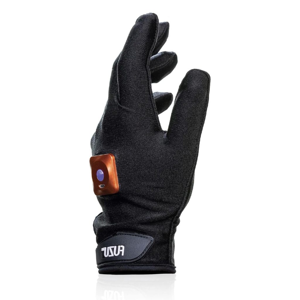 Виброперчатка (левая) FUZU Gloves Vibrating Massage Left Hand, 11 режимов