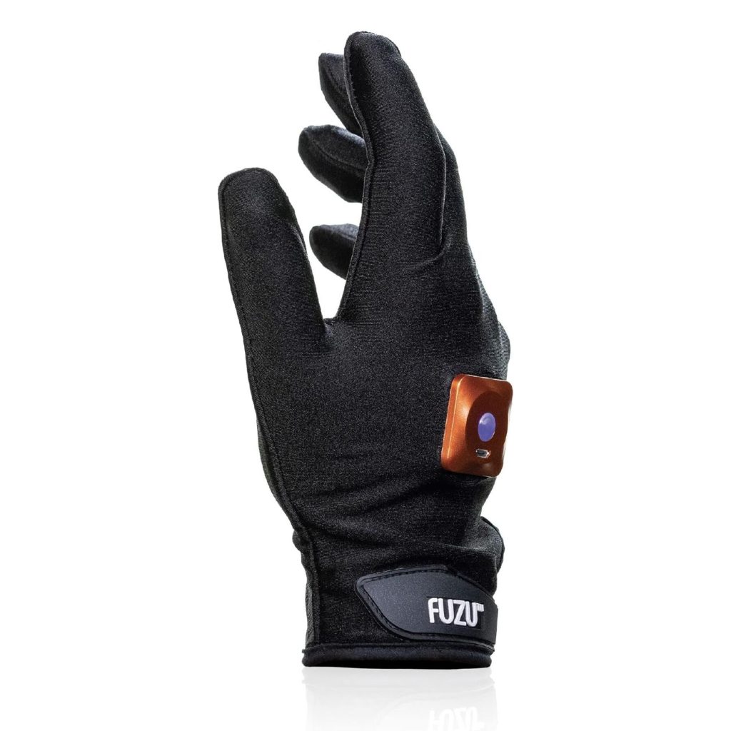 Виброперчатка (правая) FUZU Gloves Vibrating Massage Right Hand, 11 режимов