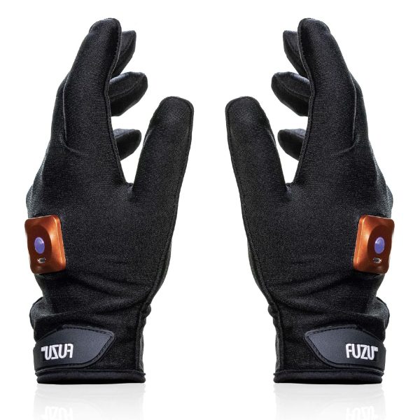 Виброперчатки (пара) FUZU Gloves Vibrating Massage Two Hands, 11 режимов