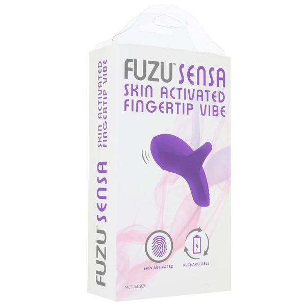 Вібратор на палець FUZU Sensa Skin Activated Fingertip Vibe – Pastel сенсорне керування, 8 режимів