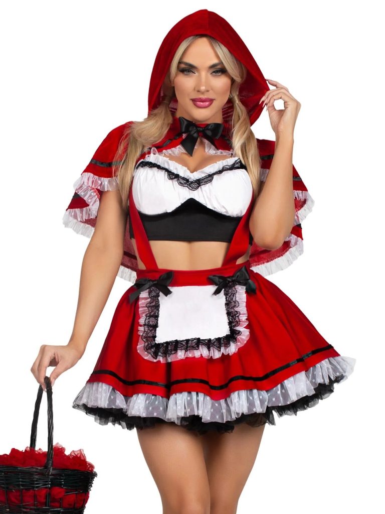 Костюм Червоної Шапочки Leg Avenue Flirty Miss Top and Skirt