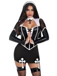 Костюм черниці Leg Avenue Holy Hottie Dress
