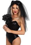 Фата нареченої Leg Avenue Tiered bridal veil O