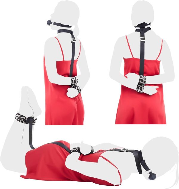 БДСМ-набір LOCKINK YEAHWOW Armbinder Restraint Set