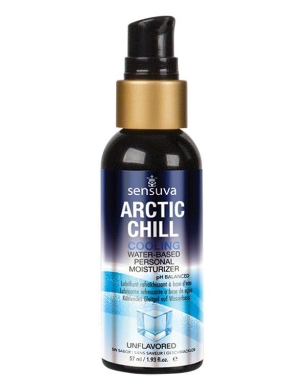 Лубрикант с охлаждающим эффектом Sensuva - Arctic Chill Cooling (57 мл), без глицерина и парабенов