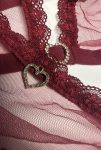 Комплект Passion BELISSANA SET burgundy