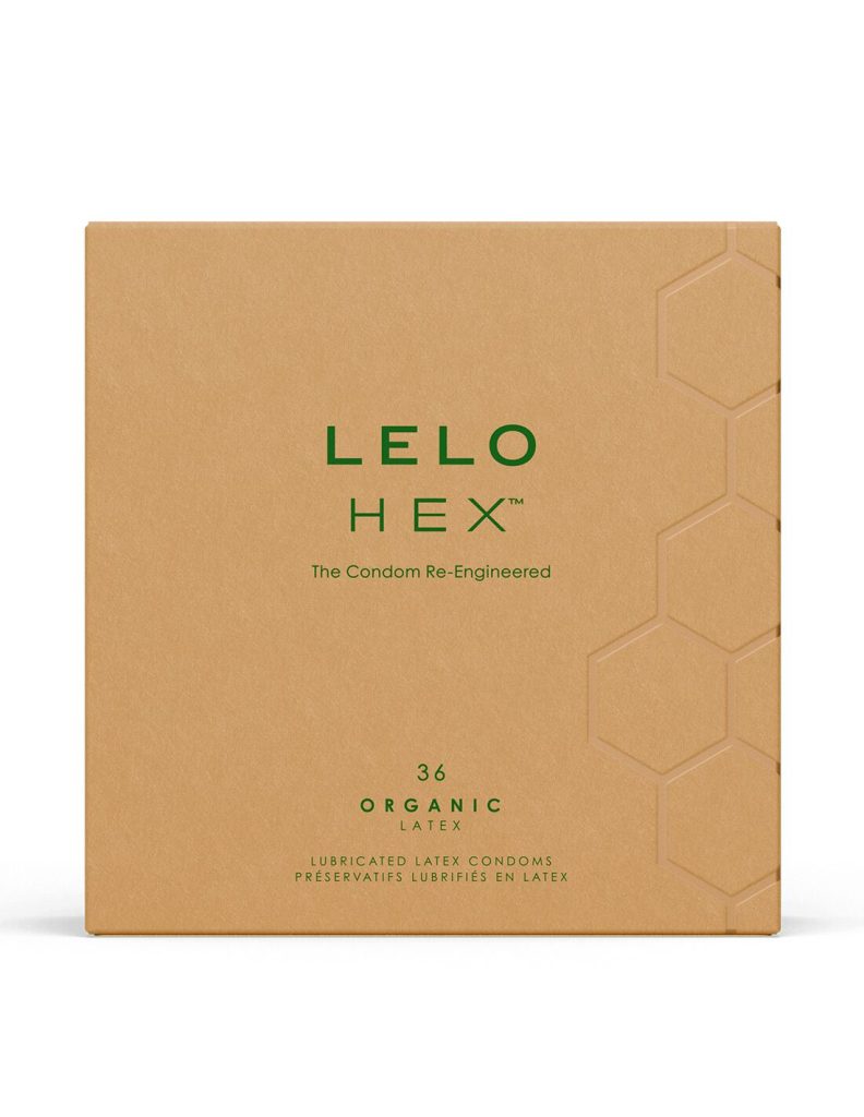 Презервативы LELO HEX Condoms Organic 36 Pack, тонкие и суперпрочные