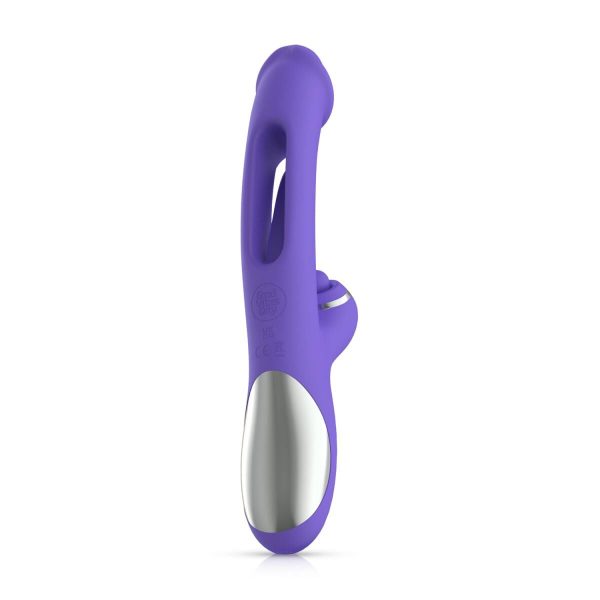 Вибратор-кролик с вагинальным отростком Good Vibes Only – Tess Rabbit Vibrator with G-Spot Stimulator
