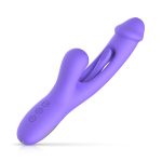 Вибратор-кролик с вагинальным отростком Good Vibes Only – Tess Rabbit Vibrator with G-Spot Stimulator
