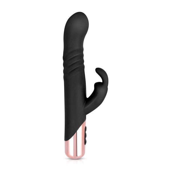 Вибратор-кролик Rosy - Rabbit Vibrator with thrusting function