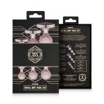 Набор анальных игрушек Rosy - Metal Butt Plug Set 3 Pieces