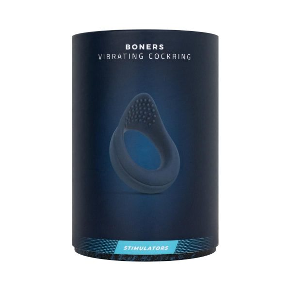 Эрекционное кольцо Boners Vibrating Cock Ring with Perineum Stimulation