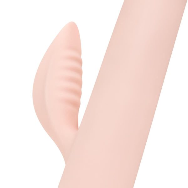 Вібратор-кролик із пульсацією Good Vibes Only – SHAI Thrusting Vibrator Soft Silicone – 3 мотори