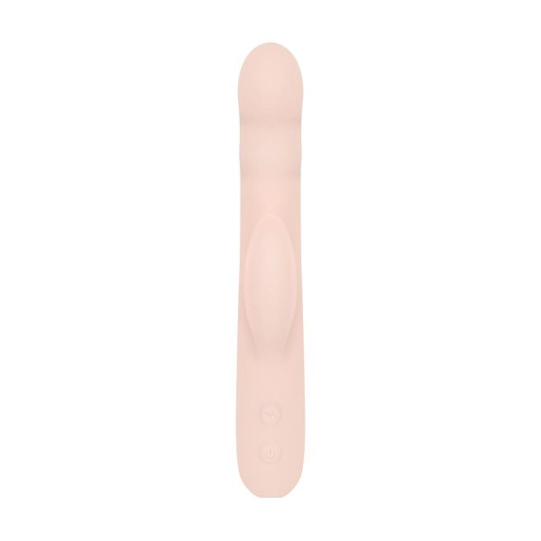 Вибратор-кролик с пульсацией Good Vibes Only – SHAI Thrusting Vibrator Soft Silicone – 3 мотора