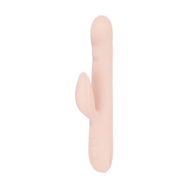 Вибратор-кролик с пульсацией Good Vibes Only – SHAI Thrusting Vibrator Soft Silicone – 3 мотора