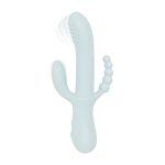 Тройной вибратор Good Vibes Only – SAGE Triple Stimulation Vibe Soft Silicone – манящее движение