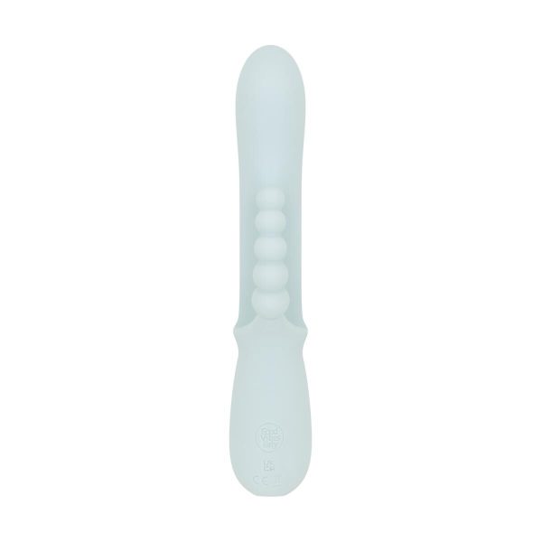 Тройной вибратор Good Vibes Only – SAGE Triple Stimulation Vibe Soft Silicone – манящее движение