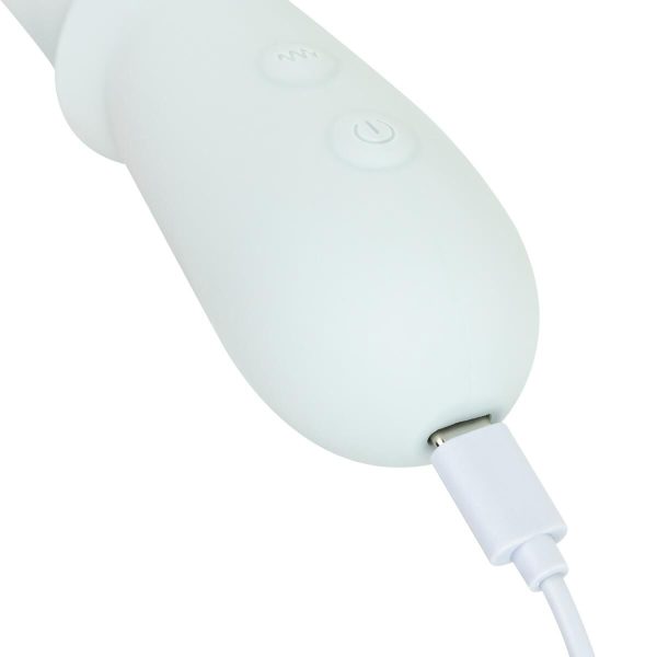 Тройной вибратор Good Vibes Only – SAGE Triple Stimulation Vibe Soft Silicone – манящее движение