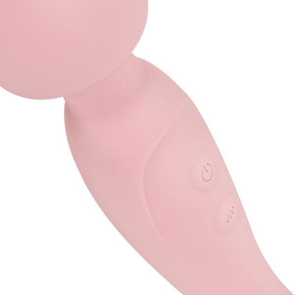 Двусторонний массажер-вибратор Good Vibes Only – SIMI Double-Sided Wand Vibrator Soft Silicone –