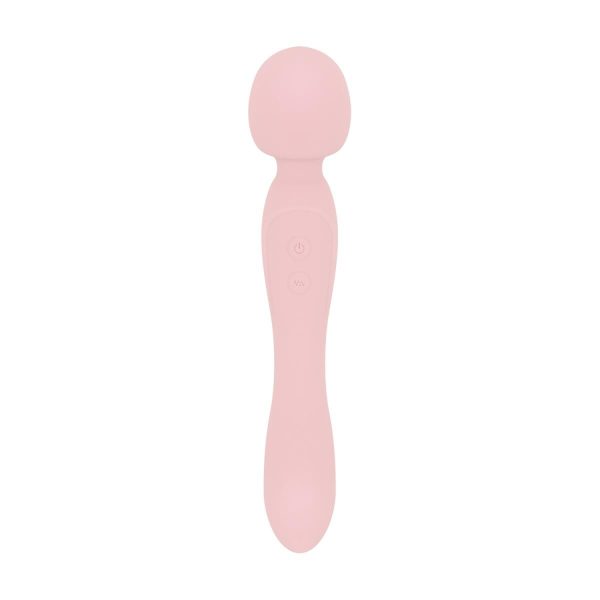 Двусторонний массажер-вибратор Good Vibes Only – SIMI Double-Sided Wand Vibrator Soft Silicone –