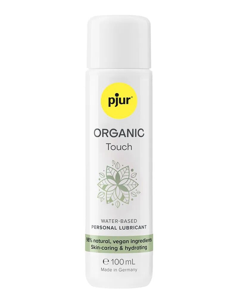 Органічний лубрикант pjur ORGANIC Touch 100 мл, водна основа, без ароматизаторів і парабенів