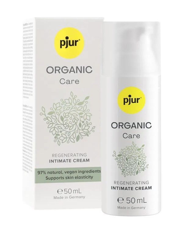 Органический крем для интимного ухода pjur ORGANIC Care 50 мл, восстанавливающий