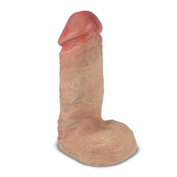 Фалоімітатор SilexD Premium Real Skin Flesh (11in MODEL 1), без коробки