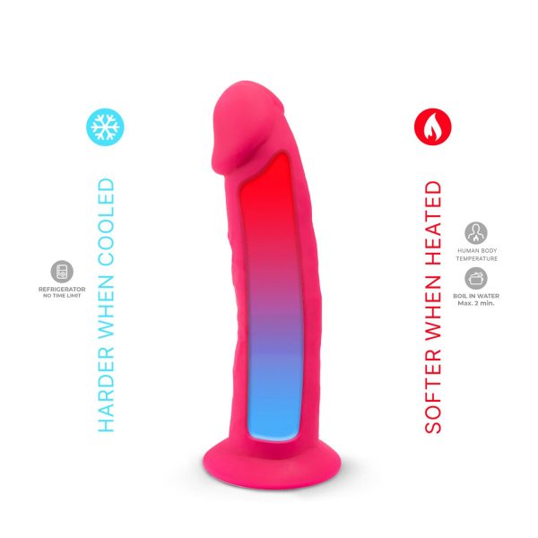 Фаллоимитатор с вибрацией SilexD Henry Vibro (MODEL 2 size 7in) + LRS, диаметр 4,4 см