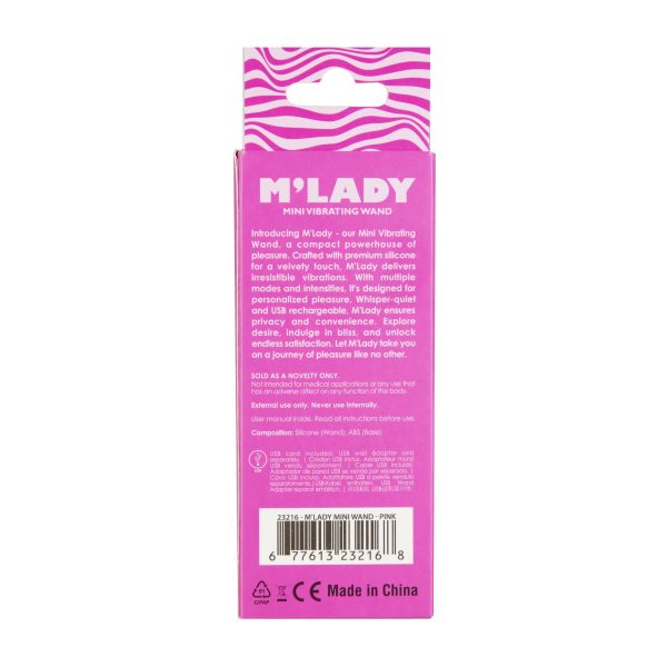 Вибромассажер M’Lady Mini Vibrating Wand