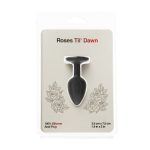 Анальна пробка BMS Roses Til’ Dawn Silicone Anal Plug Small