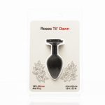 Анальна пробка BMS Roses Til’ Dawn Silicone Anal Plug Medium
