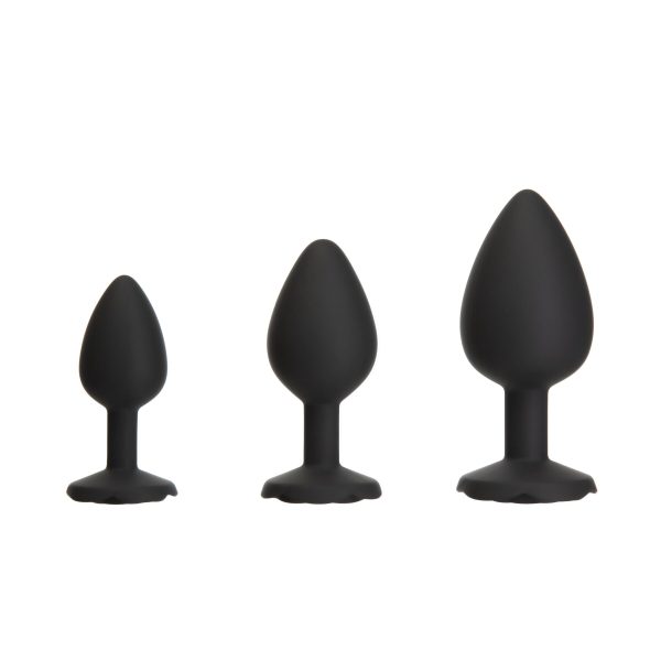 Набор силиконовых анальных пробок BMS Roses Til’ Dawn Silicone Anal Plug Kit Starter Kit