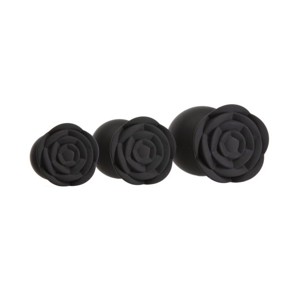 Набор силиконовых анальных пробок BMS Roses Til’ Dawn Silicone Anal Plug Kit Starter Kit