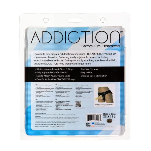 Трусики для страпона Addiction Strap-On Harness