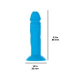Набор фаллоимитаторов ADDICTION Silly Willy 3.3” Silicone Dildo, 3 цвета, 12 шт