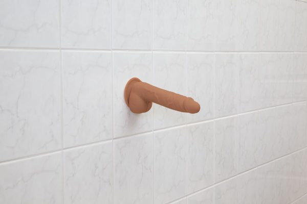 Фалоімітатор ADDICTION Steven 7.5" Silicone Dong Caramel, віброкуля в подарунок