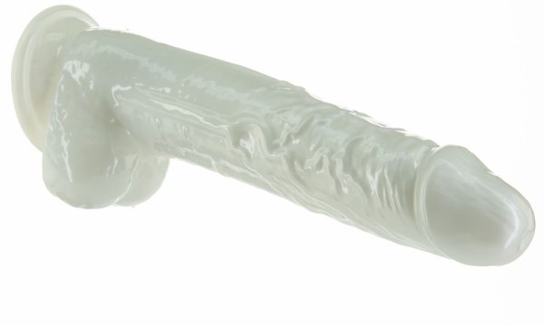 Фаллоимитатор ADDICTION Pearl 8.5" Dildo with Balls, вибропуля в подарок