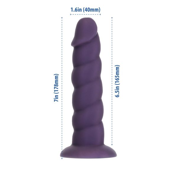 Фаллоимитатор Fantasy by Addiction Unicorn Dildo 7” вибропуля в подарок