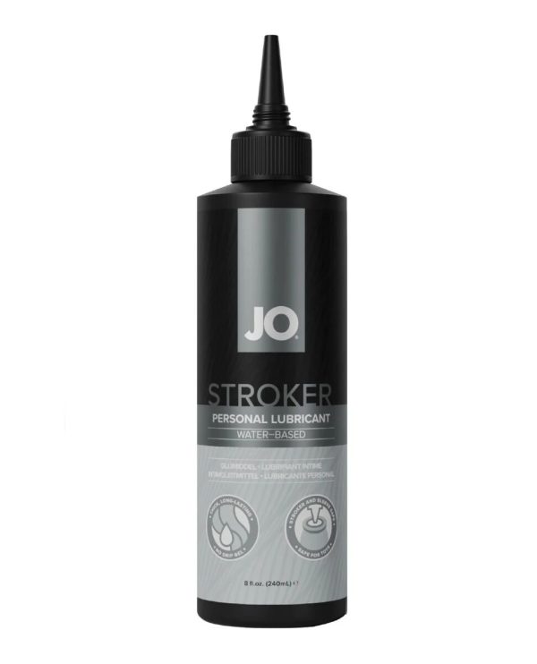Лубрикант для мастурбаторов JO Stroker Lubricant 240 мл, на водной основе, густой, с аппликатором