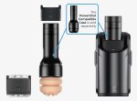 Интерактивный мастурбатор 2в1 с вибрацией KIIROO PowerShot, компактный, 2 вибромотора