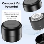 Интерактивный мастурбатор 2в1 с вибрацией KIIROO PowerShot, компактный, 2 вибромотора