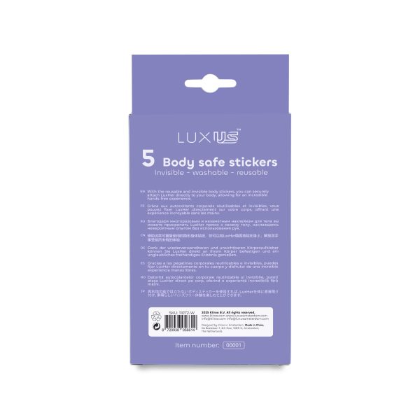Комплект наклеек для вибратора LuxusHer Kiiroo Luxus Stickers (5 шт)