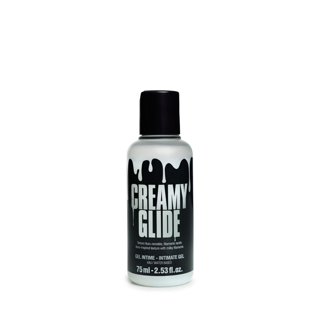 Лубрикант, що імітує сперму Creamy Glide (75 мл) на водній основі, 95 % натуральних інгредієнтів
