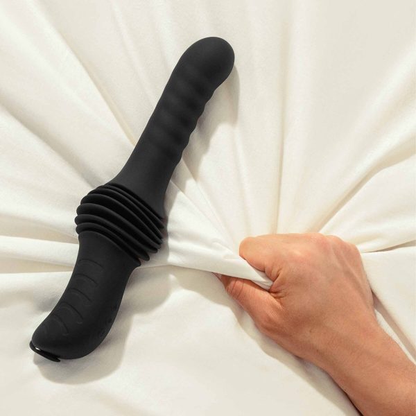 Пульсатор с вибрацией Dorcel Deep Orgasm, 2 независимых мотора, подогрев до 41 °C, пульт ДУ