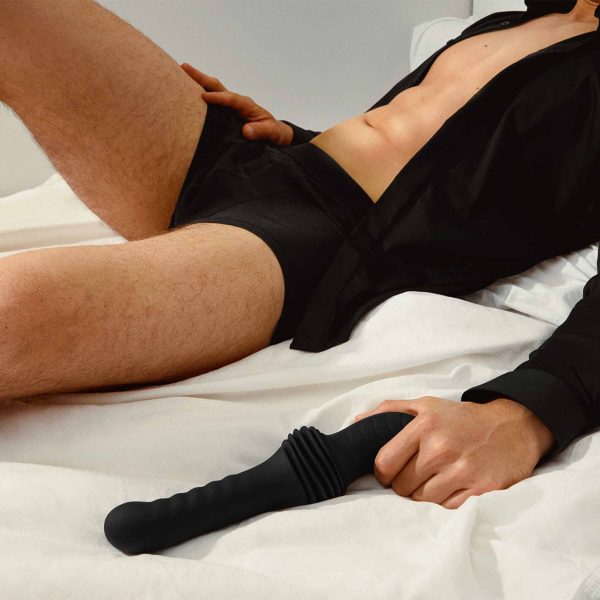 Пульсатор с вибрацией Dorcel Deep Orgasm, 2 независимых мотора, подогрев до 41 °C, пульт ДУ