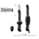 Пульсатор с вибрацией Dorcel Deep Orgasm, 2 независимых мотора, подогрев до 41 °C, пульт ДУ