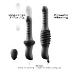 Пульсатор с вибрацией Dorcel Deep Orgasm, 2 независимых мотора, подогрев до 41 °C, пульт ДУ