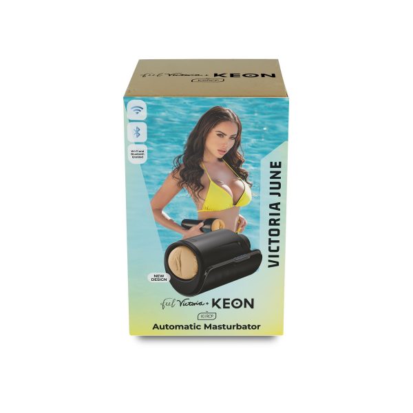 Интерактивная секс-машина для мужчин Kiiroo Keon Wi-Fi Combo Set с мастурбатором Feel Victoria
